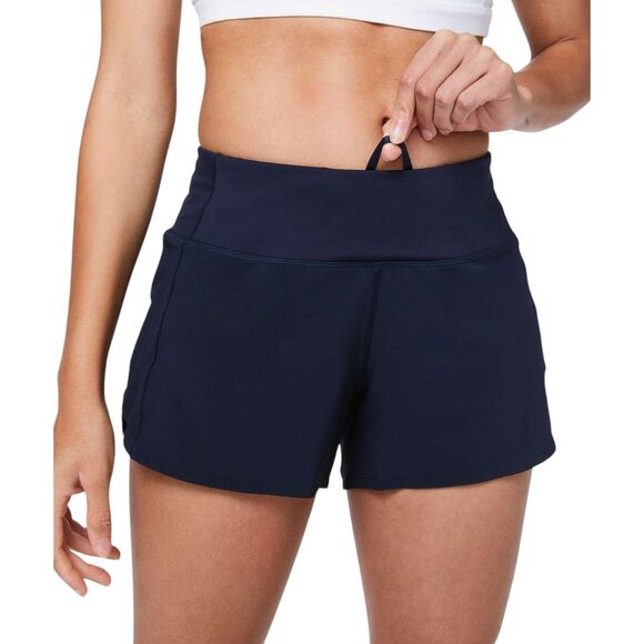 Lululemon Speed Up Short Mid-Rise *4" *True Navy - Picture 1 of 8